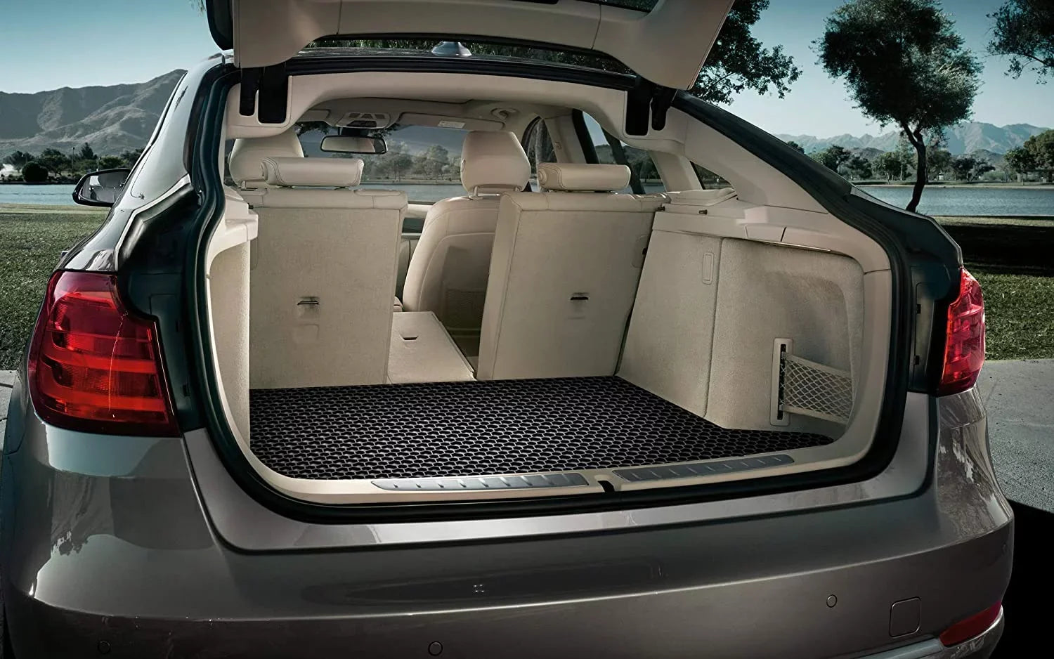 Cargo/Trunk Storage Mat Accessories Compatible with Tesla Model  - All Weather - Heavy Duty - Custom Fit - (Made in ) - 2021