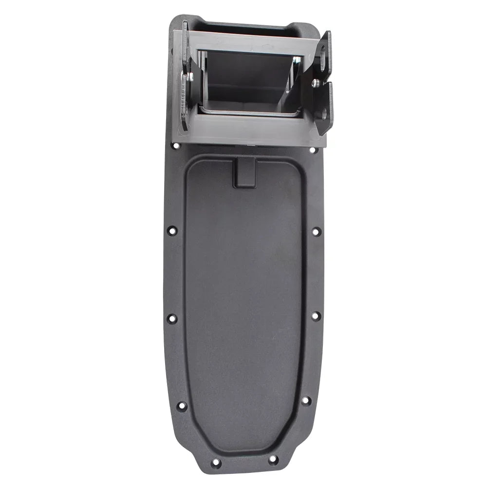 Brock Replacement Dark Gray Full Center Console Armrest Repair Kit Base & Hinges Compatible with 04-11 Ranger Pickup Truck 3L5Z10047A20AAD