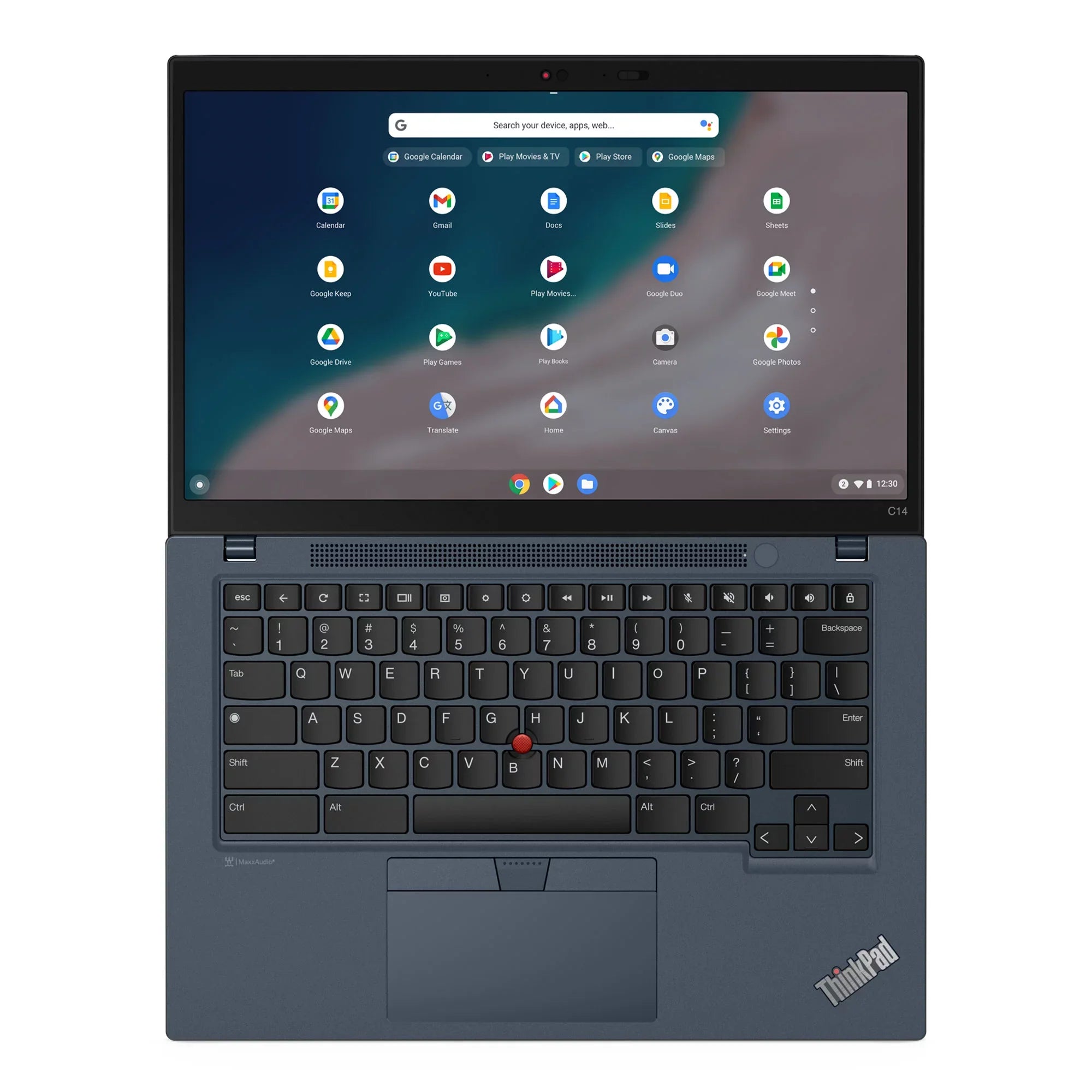 Lenovo ThinkPad  Chromebook Intel Laptop, 14"  , vPro®,  Iris Xe, 8GB, 256GB