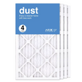 AIRx Filters 14x24x1 Air Filter  8 Pleated   Furnace Air Filter, Dust 4-Pack Made in the