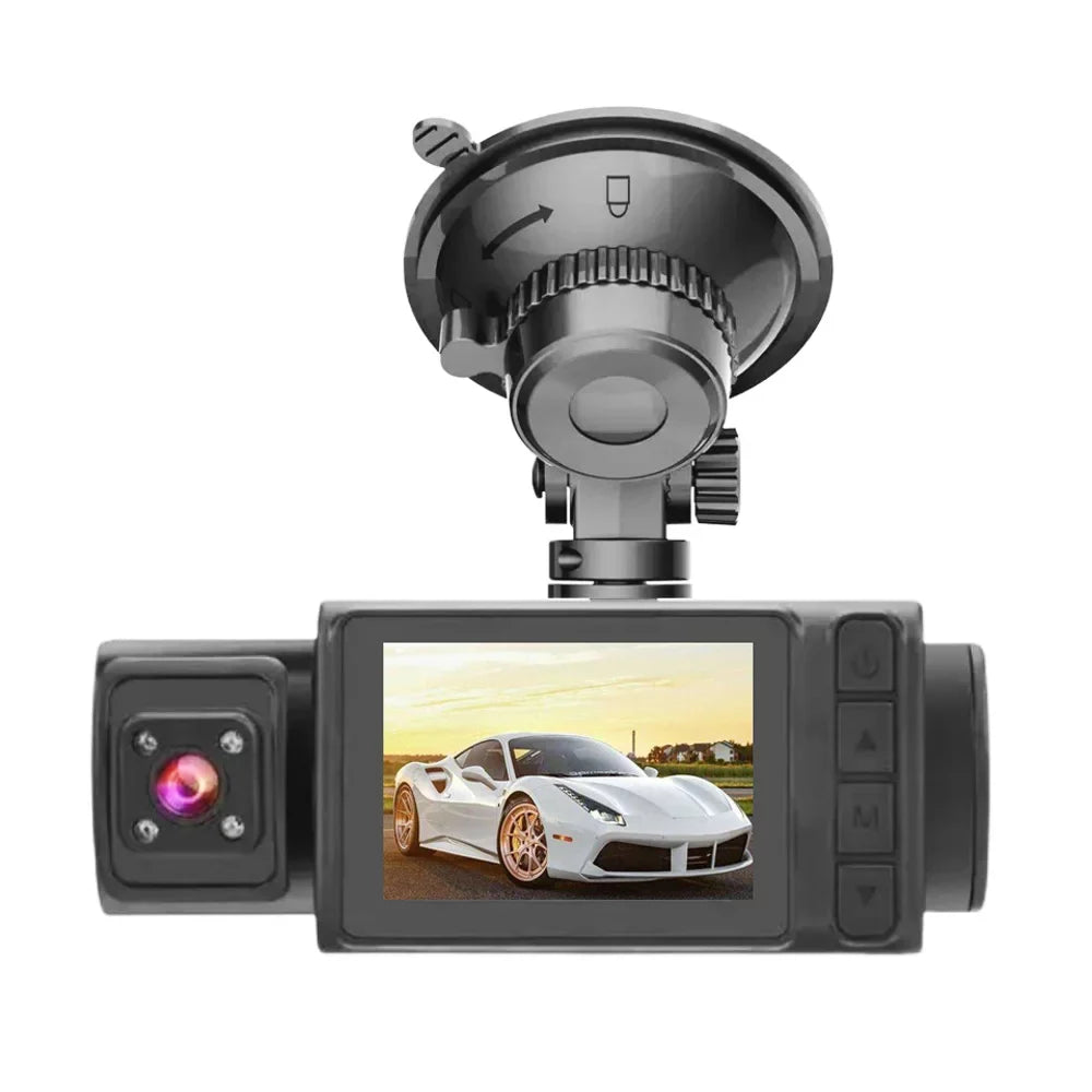 Apexeon Dash Camera, Clear Car Rearview Mirror, Car Video Recording Camcorder, Multi-Language Car Camera Recorder