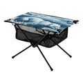Polar Bear Swimming Camping Folding Table Portable Beach Table with Storage Bag Compact Picnic Table for Outdoor Travel Fishing