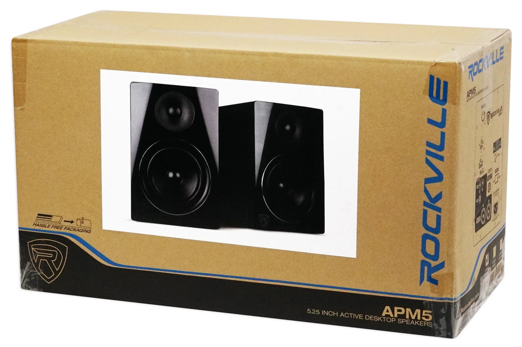 Polk Audio  6.5” 750w Component Car Speakers+Free Powered Monitor Speakers