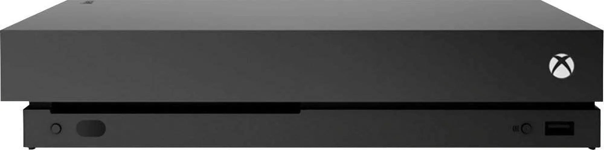 Microsoft Xbox One  1TB, 4K Ultra  Black Console Only with Headset   Bundle Used