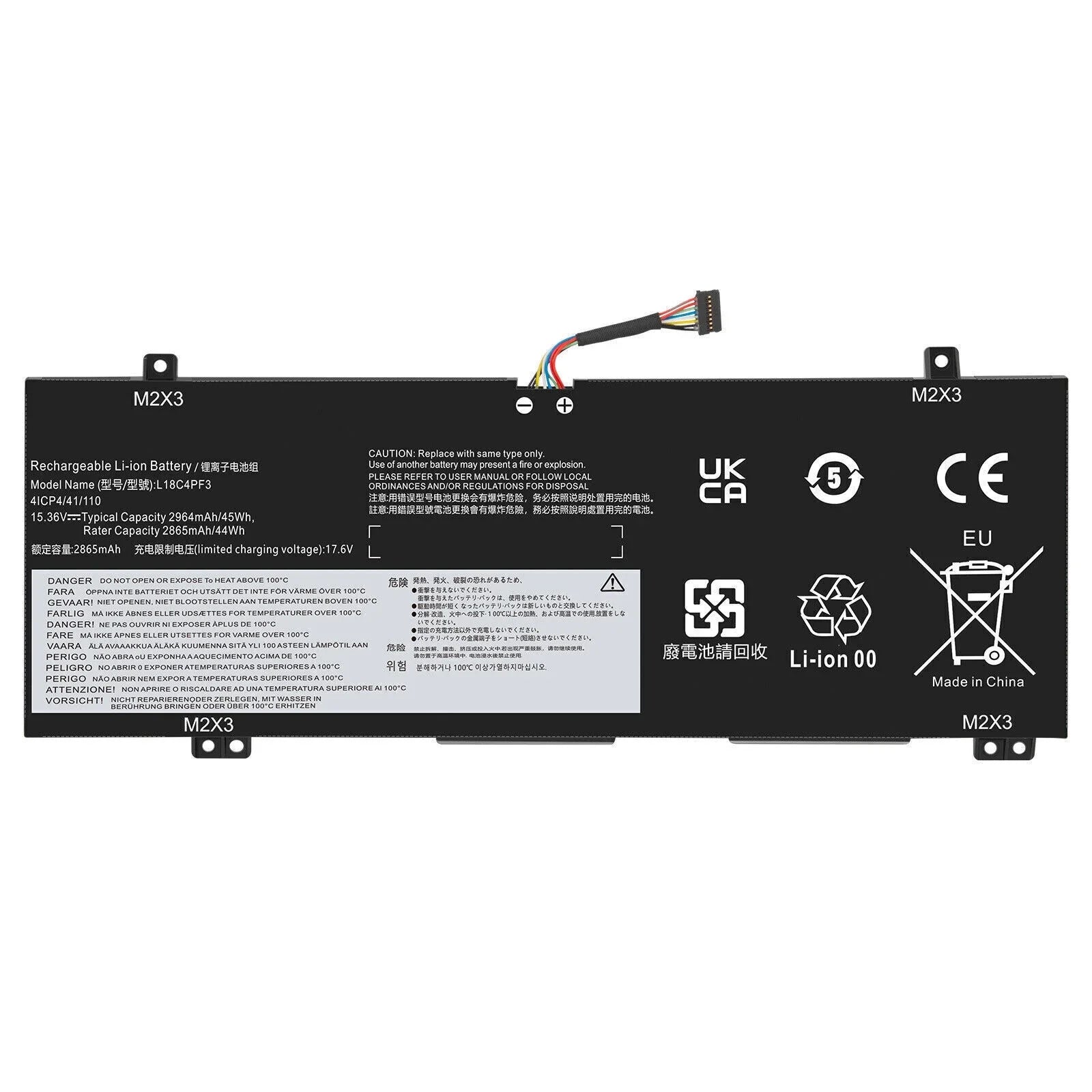 Laptop Battery for Lenovo ThinkPad P43s     02DL007