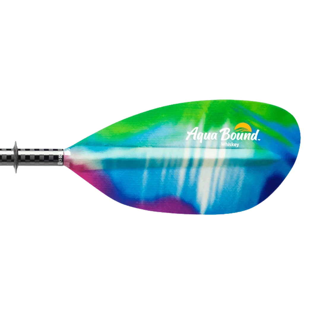 Aqua Bound Whiskey Fiberglass 2-Piece Straight Shaft Kayak Paddle