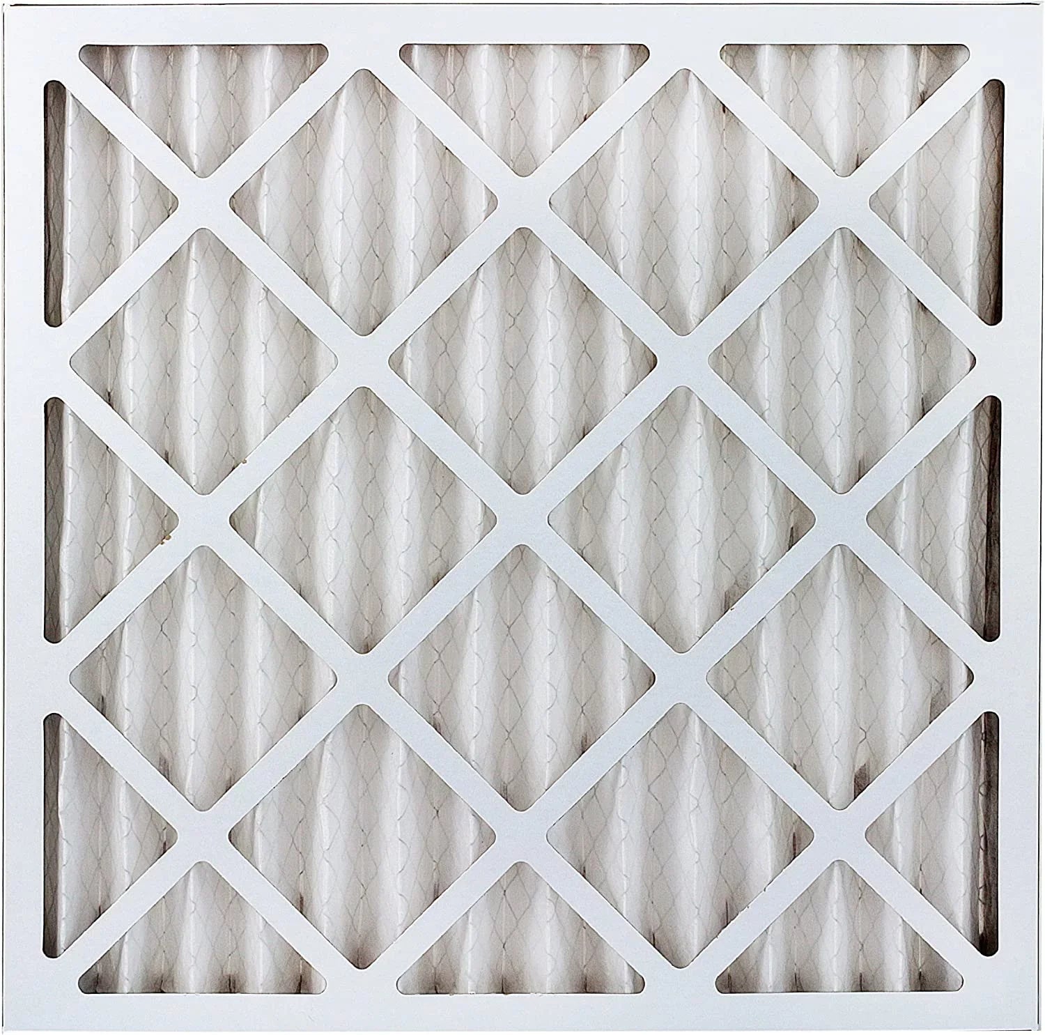 Filterbuy 20x20x2  13 Pleated   Furnace Air Filters (3-Pack)