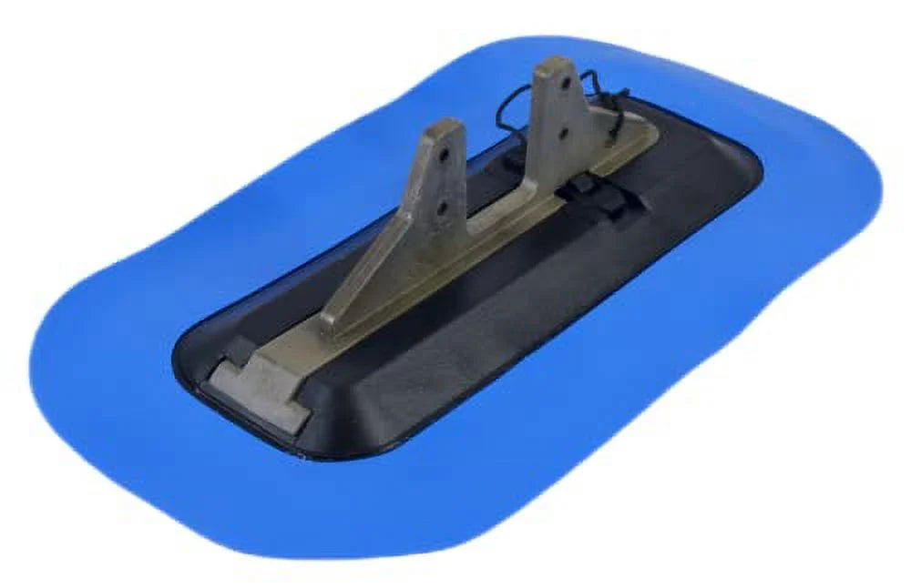 Bixpy  Fin Adapter for Inflatables - Quick Connect, Glued On, Mounting Adapter -1 or -2 Electric Marine Trolling Motor, Motorize Inflatable Watercraft, Paddle Boards