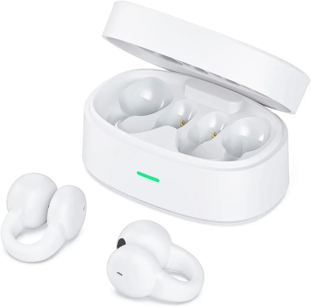 Wireless Ear-Clip  Earphones for Kyocera DuraForce Pro 3 Phone - Bluetooth Earbuds True Stereo Charging Case Hands-free Mic Headset  Compatible With DuraForce Pro 3 (2023) Model