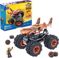Hot Wheels Tiger Shark Monster Truck Building Set with 1 Figure (187 Pieces)