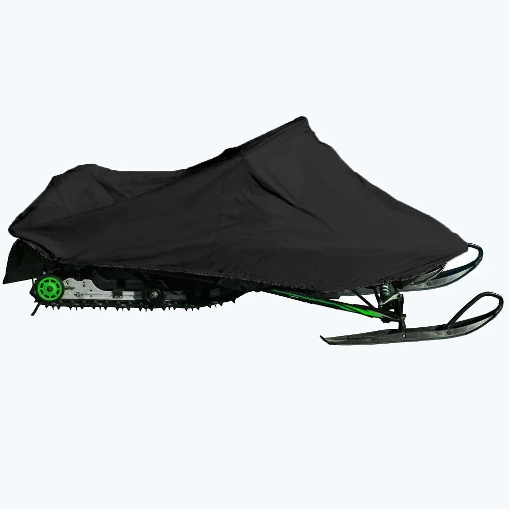 200 Denier Storage Snowmobile Cover Compatible for the 2013-2015 Ski Doo Bombardier Model   - 600 .. Snowmachine Sled. All Black.