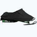 200 Denier Storage Snowmobile Cover Compatible for the 2013-2015 Ski Doo Bombardier Model   - 600 .. Snowmachine Sled. All Black.