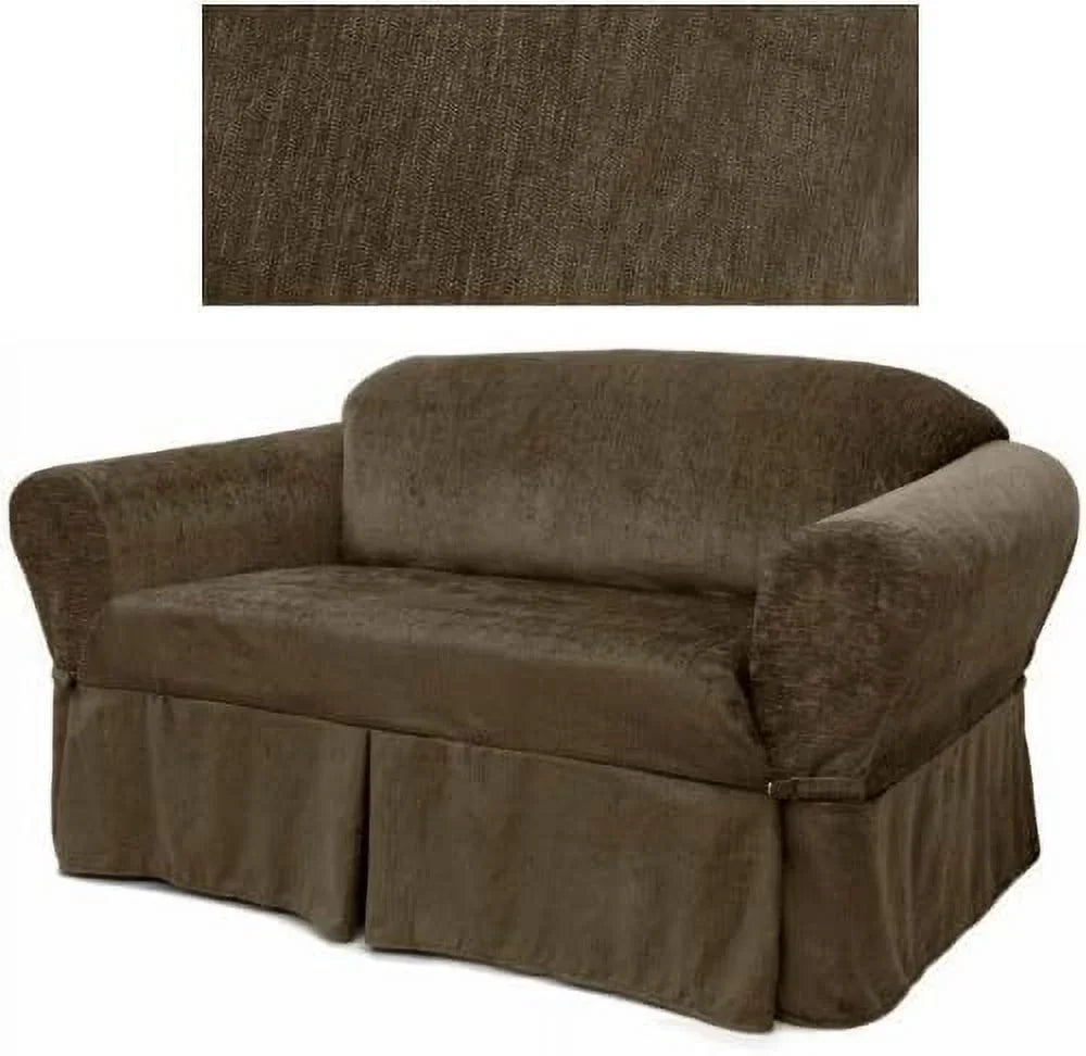 Dark Chocolate Furniture Slipshield Sofa 230