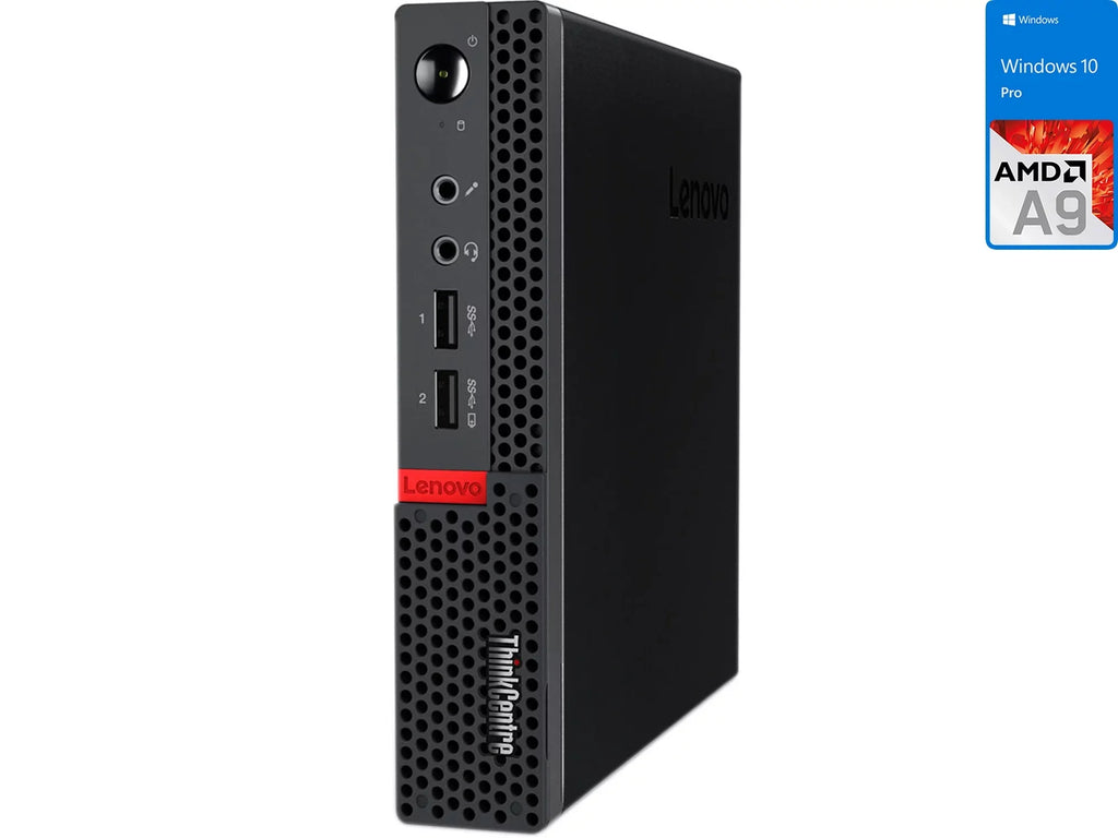 Lenovo ThinkCentre  Mini ,  -9420e Upto 2.7GHz, 4GB , 128GB , DisplayPort, Wi-Fi, Bluetooth, Windows 10 Pro (10TF002WUS)