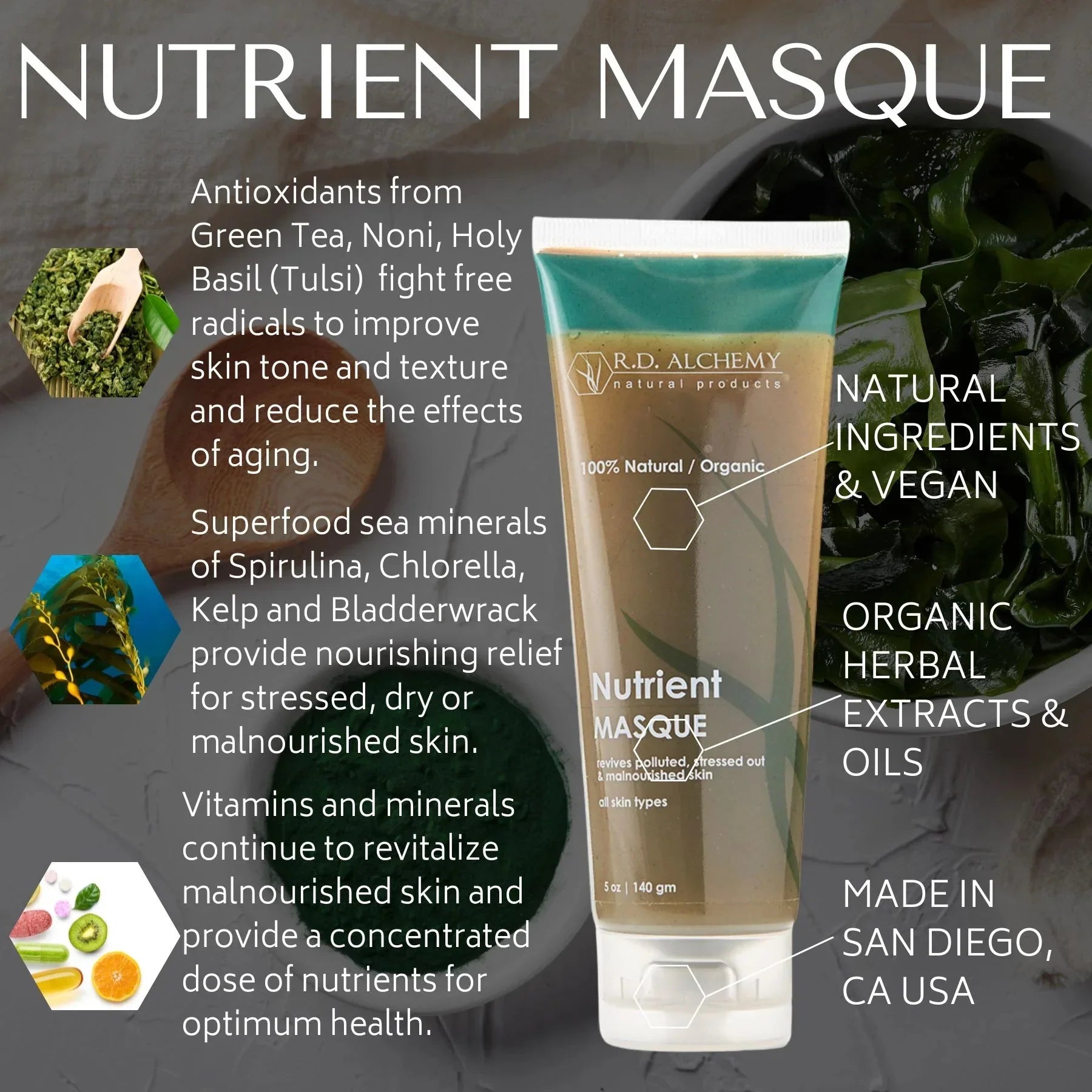 Alchemy - Nutrient Mask - Natural and Organic