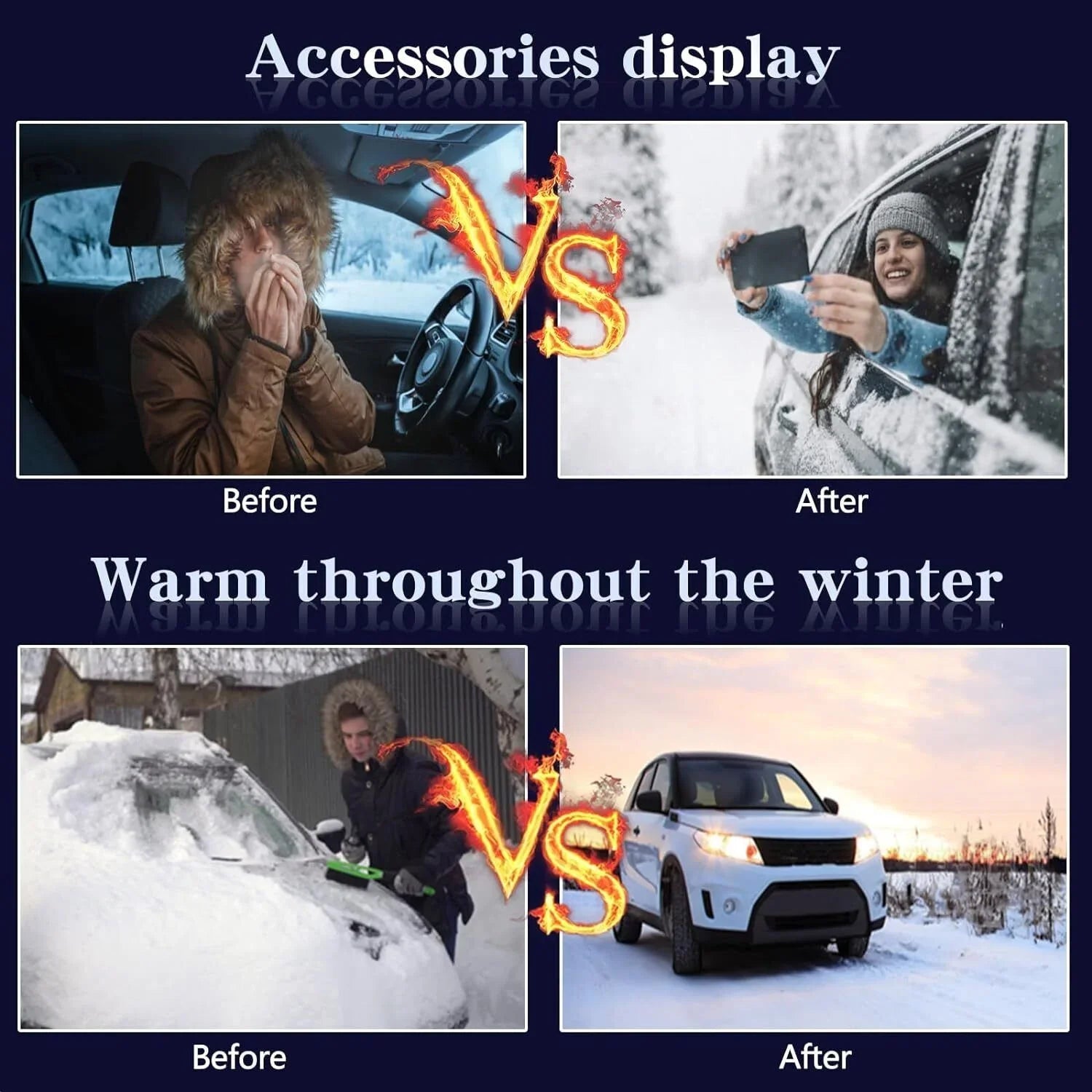 5-8KW Diesel Air Heater All in One Control and  Display, Fast Heating, for  Truck, Boat, Bus, Car Trailer, Motorhomes, Caravans
