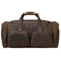 Full Grain Leather Duffle Bag, Travel Bag, Shoulder Bag
