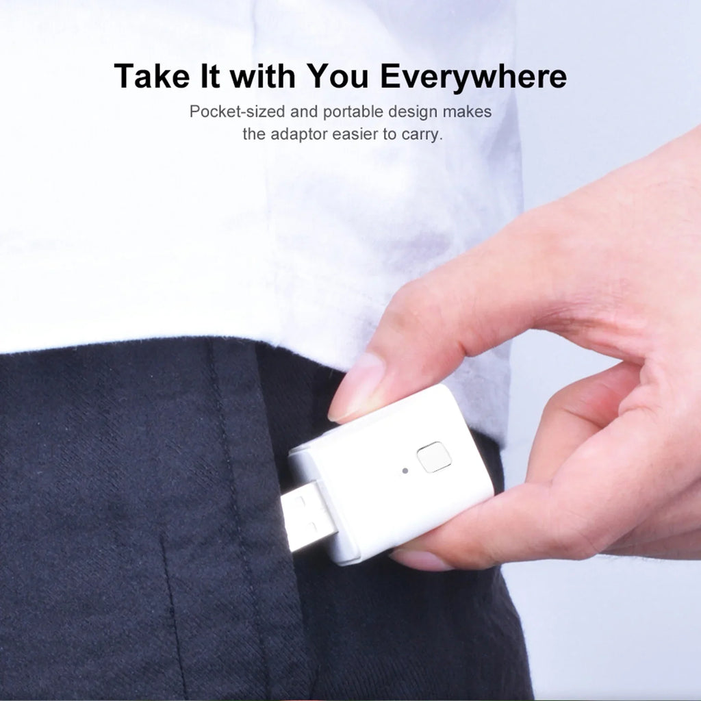 Spirastell  Adaptor,Portable Make WithApp 5v Wireless Usb Smart Adaptor And ViaAdaptor And Portable Voice Compatible5v Make Usb 5v Usb Radirus Portable Usb Devices Smart Nebublu