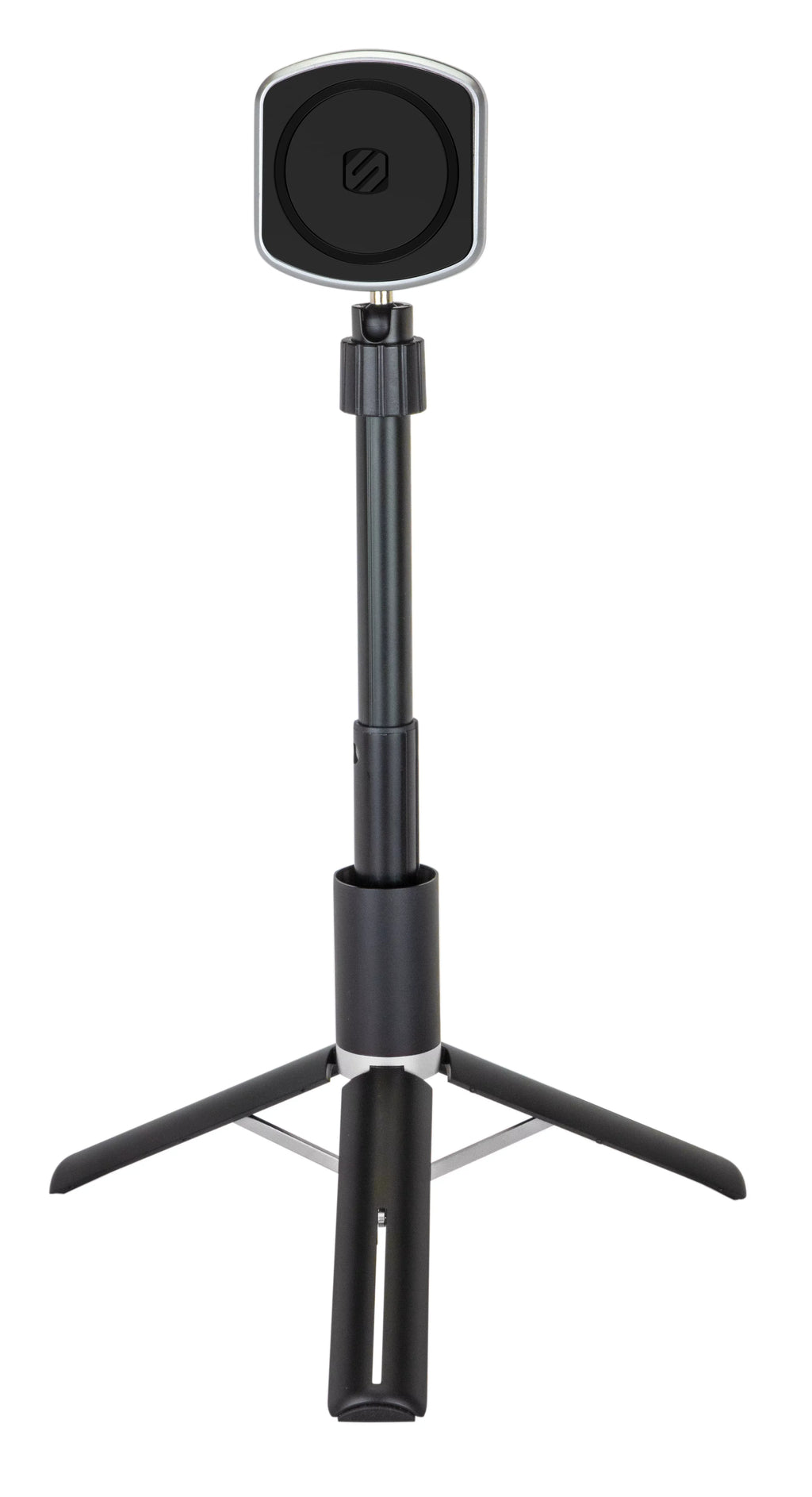 Scosche - MagicMount Pro 2 Tripod/Selfie Stick Phone Mount with Adjustable Arm, Black