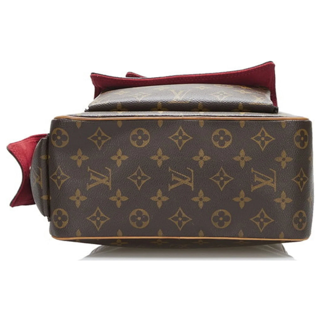 Pre-Owned Louis Vuitton Monogram Exantry Cite Handbag  Brown  Leather Ladies   (Good)
