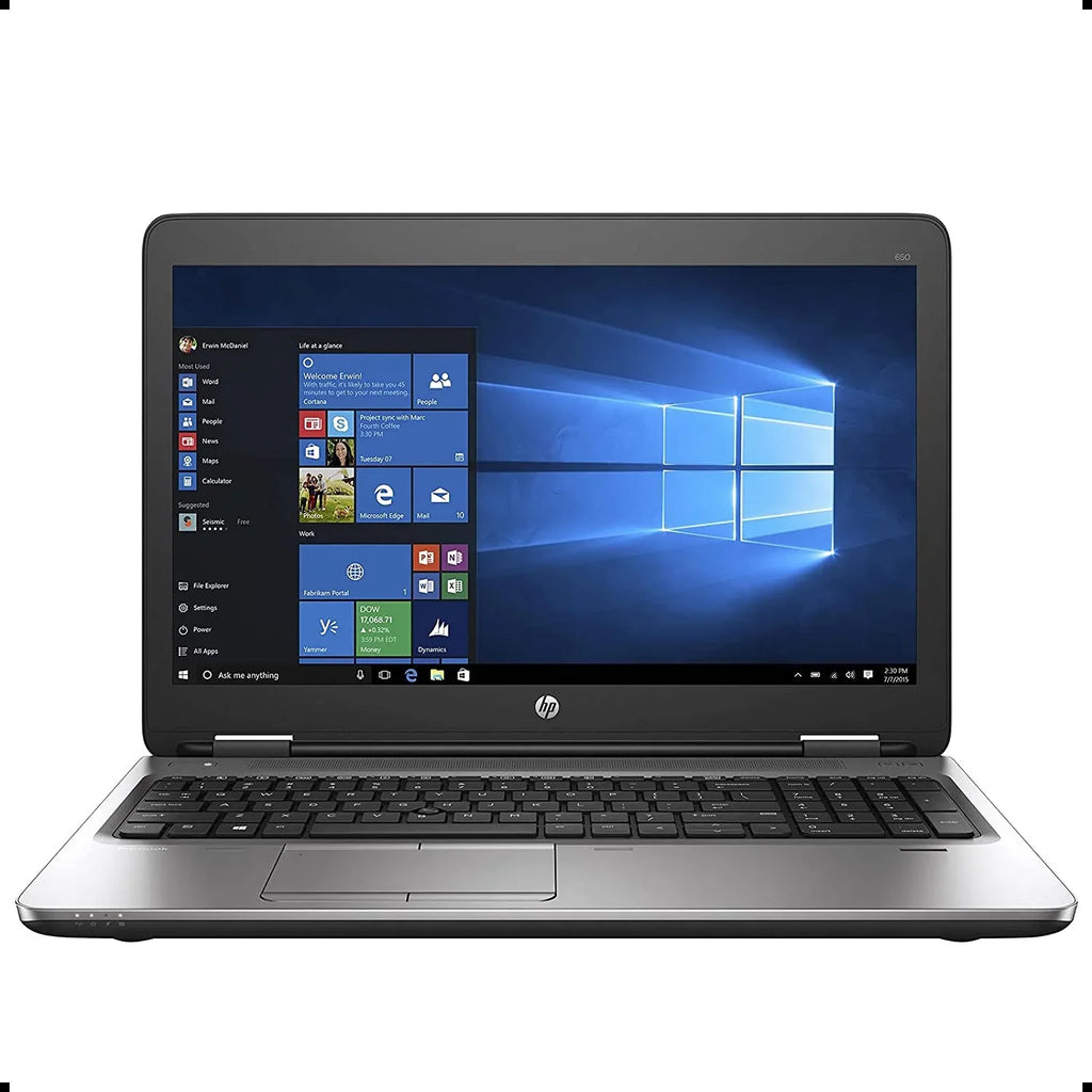 ProBook 650- - 15.6" intel Core i5-6200U Dual-Core 8GB  256GB Storage - Windows 10 (Used)