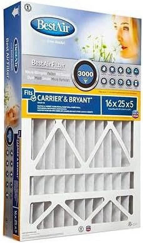 '-13R 16x25x5 Carrier Filter - Quantity 2