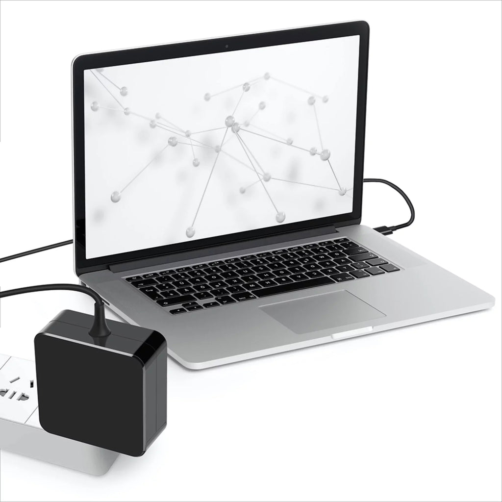 65W  Type-  Adapter Charger For Dell  13 7390  2-in-1 Laptop