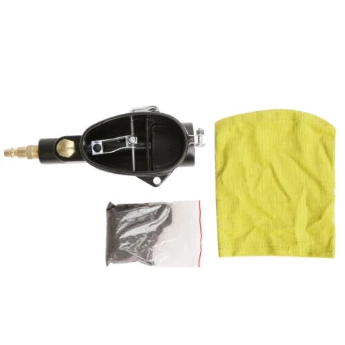 Pneumatic Air Spark Plug Cleaner Sand Blaster Tool Cleaning w/ Blasting Abrasive