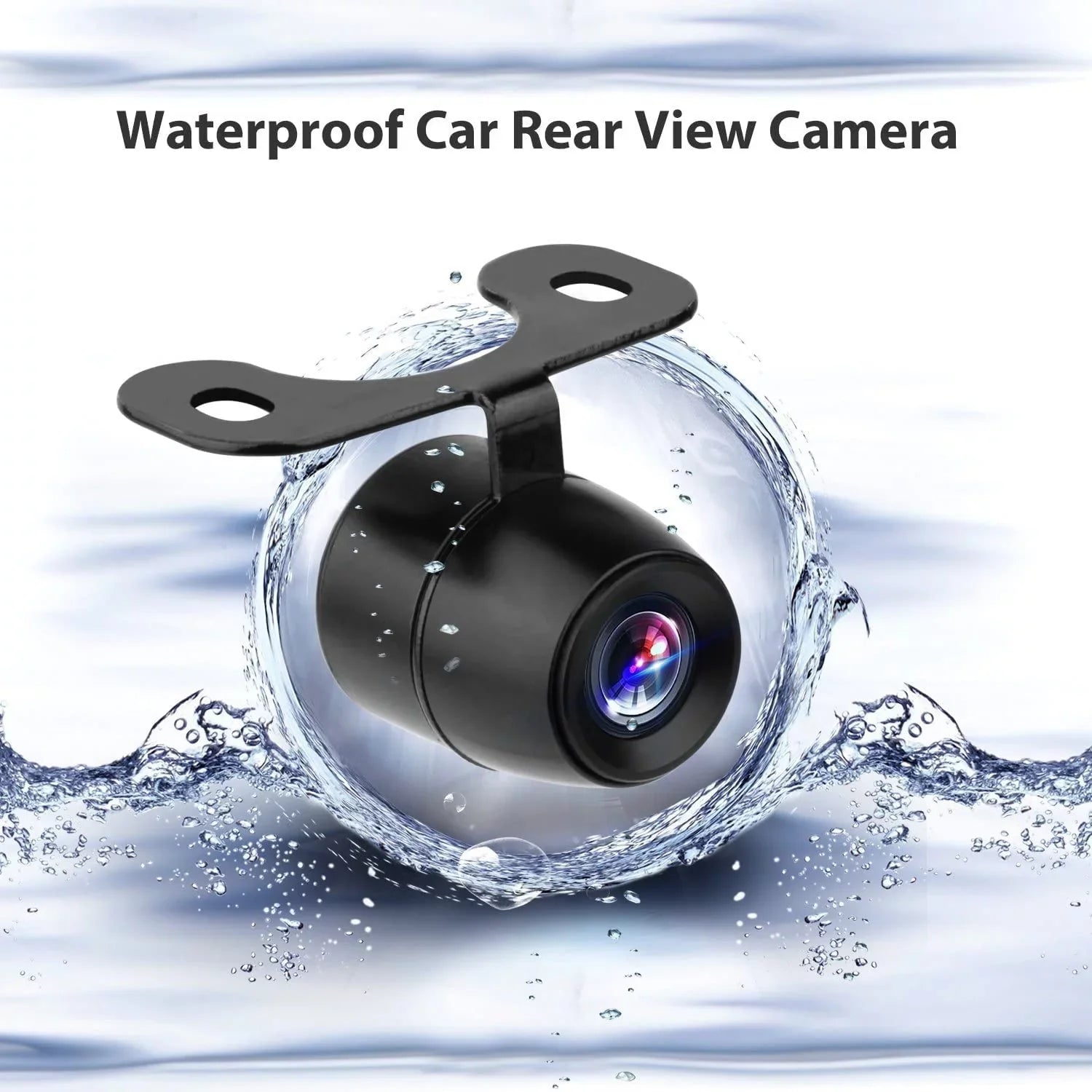 Backup Camera Frame License Plate  Night Vision Rear View 170° Angle Waterproof Compatible with Clarion, Dual, , Jensen, Stinger, Pioneer, SoundStream, Sony, Kenwood, , Rockford
