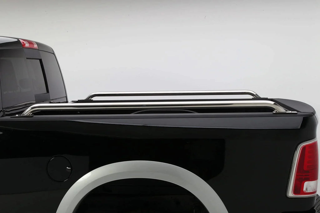 Go Rhino 8127C Stake Pocket Bed Rails For Ram 11-24 1500, Ram 19-23 1500 Classic, Dodge 09-10 Ram 1500, Ford 09-14 -150, Ford 15-24 -150 (Bed Length: 67.0, 67.1, 67.4Inch)