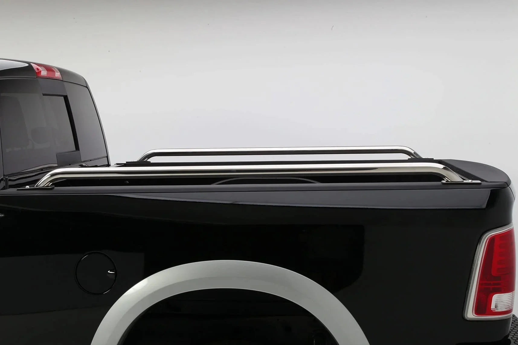 Go Rhino 8127C Stake Pocket Bed Rails For Ram 11-24 1500, Ram 19-23 1500 Classic, Dodge 09-10 Ram 1500, Ford 09-14 -150, Ford 15-24 -150 (Bed Length: 67.0, 67.1, 67.4Inch)