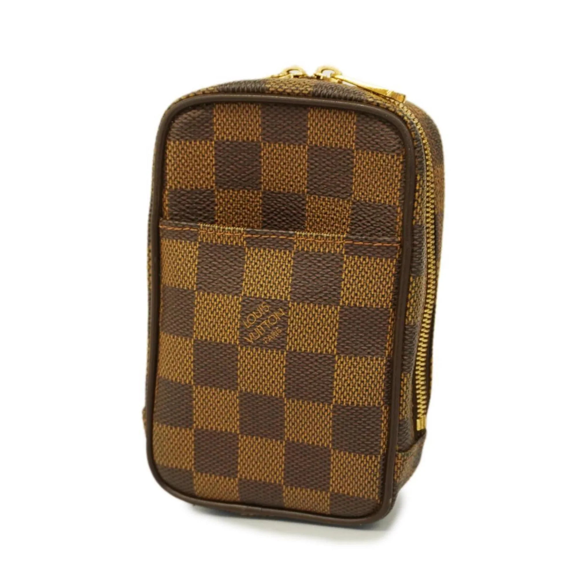 Pre-Owned Louis Vuitton Pouch Damier Etui Okapi   Ebene Men's Women's (Good)