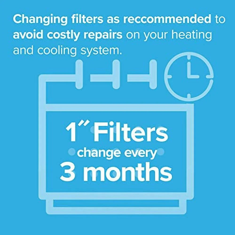 Filtrete 22x22x1,  Furnace Air Filter,  1500, Healthy Living Ultra Allergen, 6-Pack (exact dimensions 21.69 x 21.69 x 0.78)