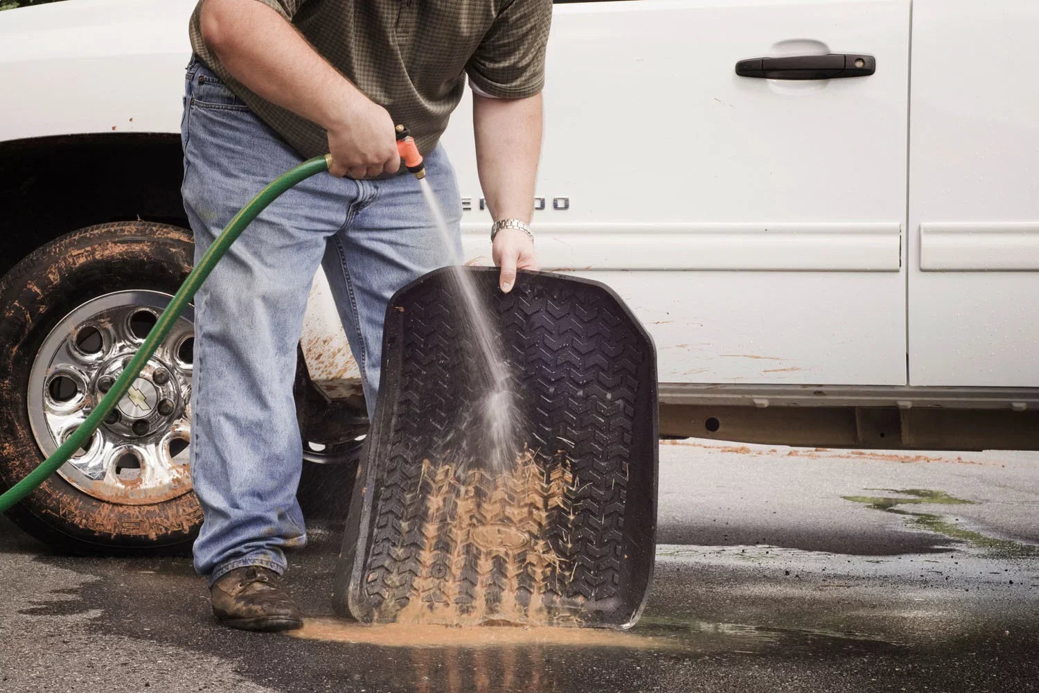 Rugged Ridge by RealTruck | Floor Liner, Front | 12920.11 | Compatible with 1997-2006 Jeep Wrangler /