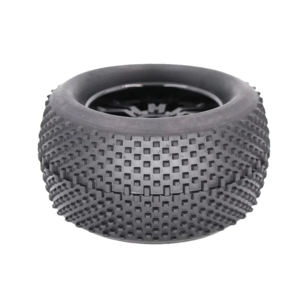 ZiSUGP 2pcs 140mm Truck Wheel Rim and Tire For 1/8 Traxxas    Crawler Car Car Tracks for Men Electric