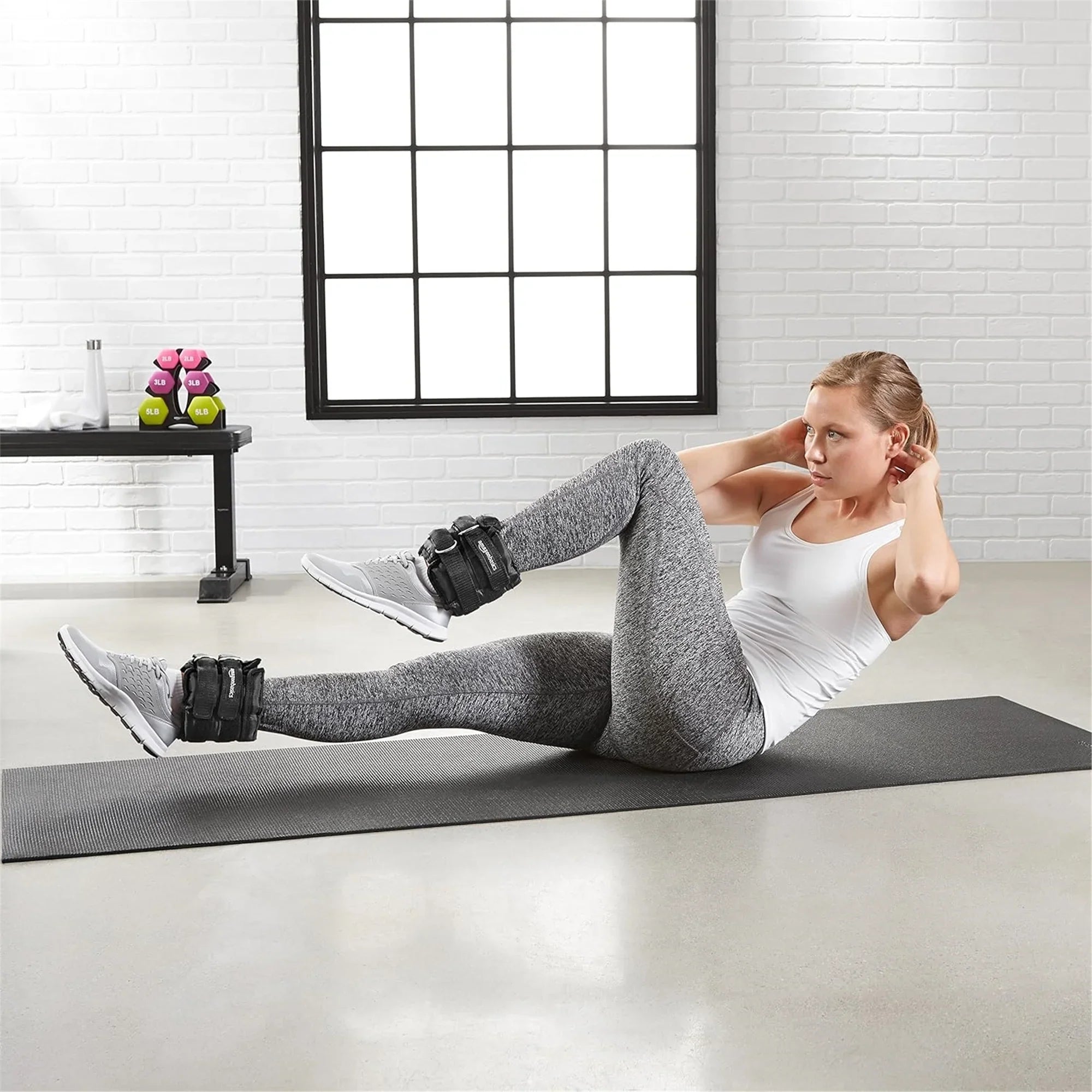 Adjustable 2.5lb Ankle and Leg Weights (Set of 2) (Default Title)