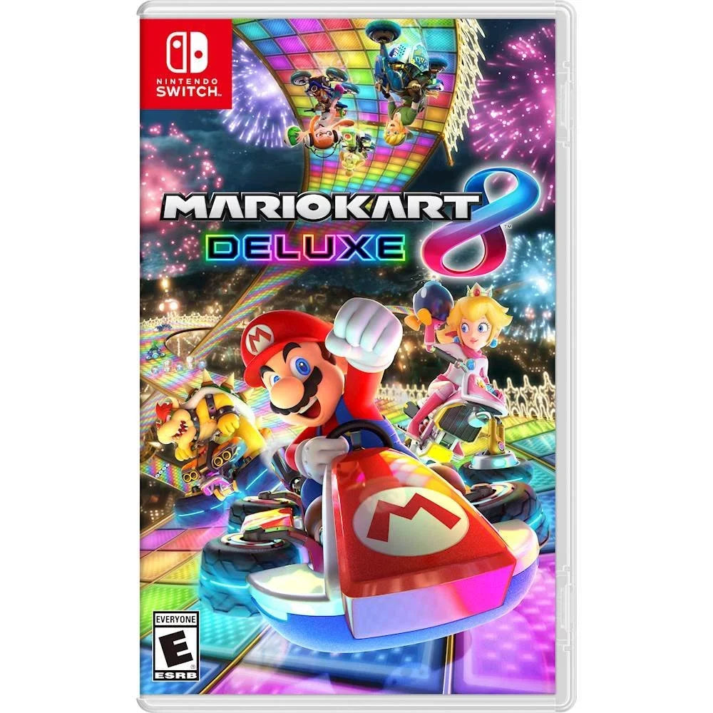 Nintendo Switch Lite Turquoise Bundle with Mario Kart 8 Deluxe