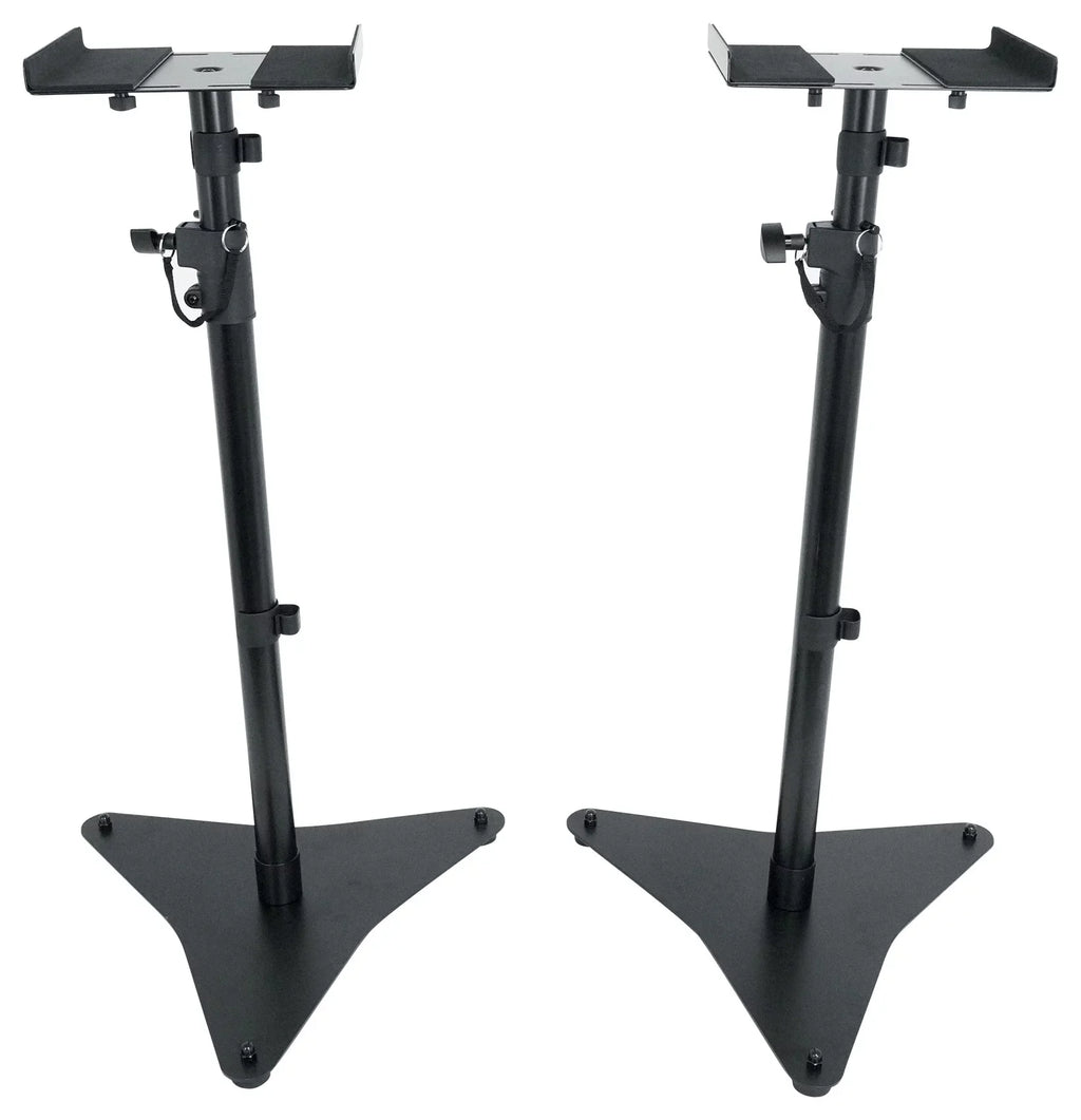 Rockville  Pair Studio Monitor Bookshelf Speaker Stands w/Adjustable Height