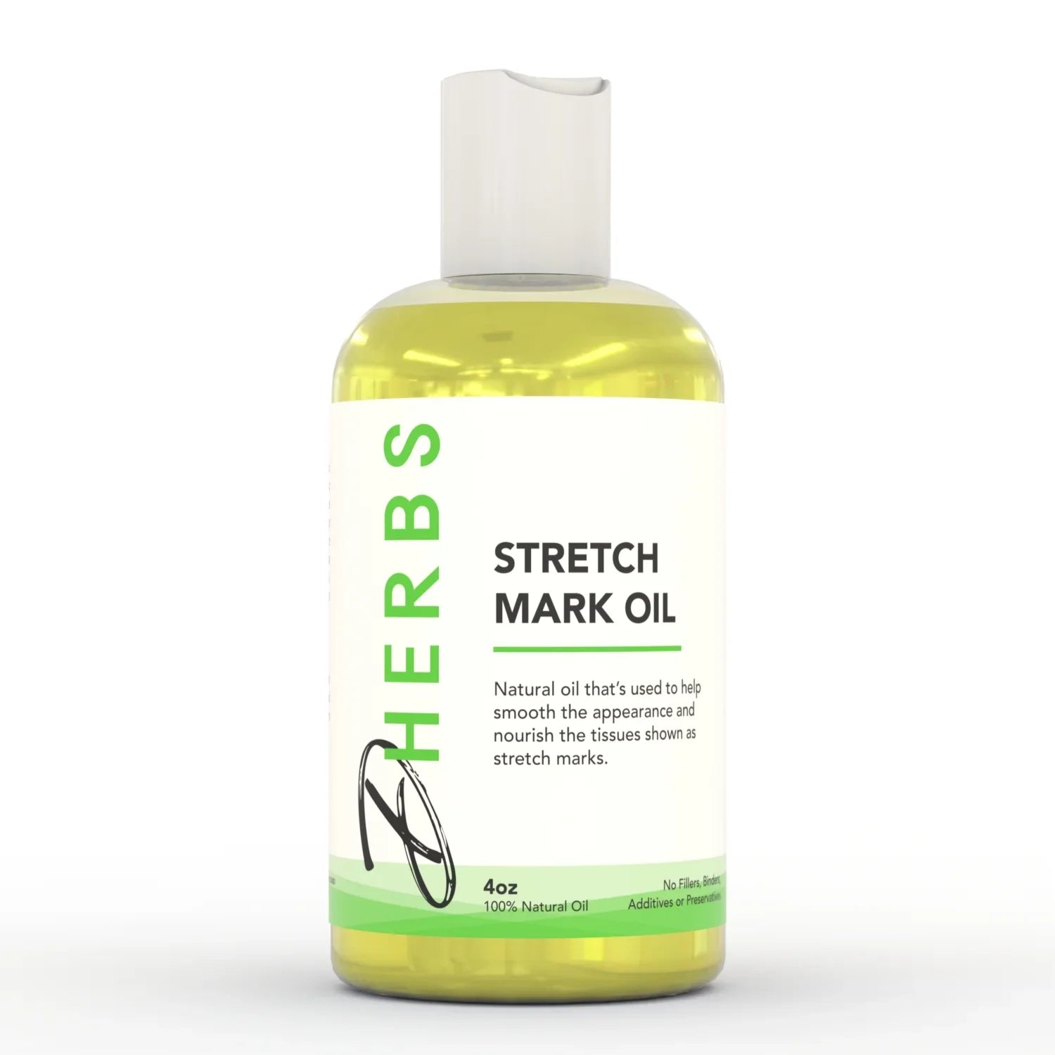Dherbs Stretch Mark Oil, 4 Oz.