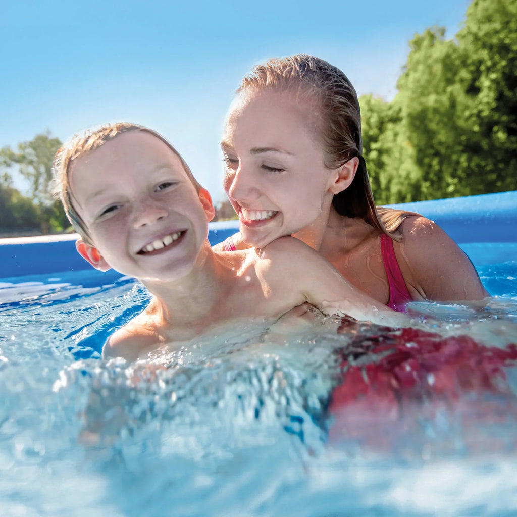Intex 28117EH 10' x 24" Easy Set Inflatable Above Ground Swimming Pool with Filter