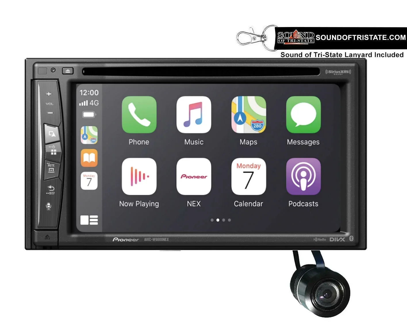 Pioneer -.2" Navigation  Receiver with Backup Camera