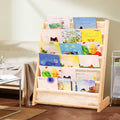 Wooden Bookcase Children Kids Book Shelf Rack Bookshelf Tidy Storage Organizer