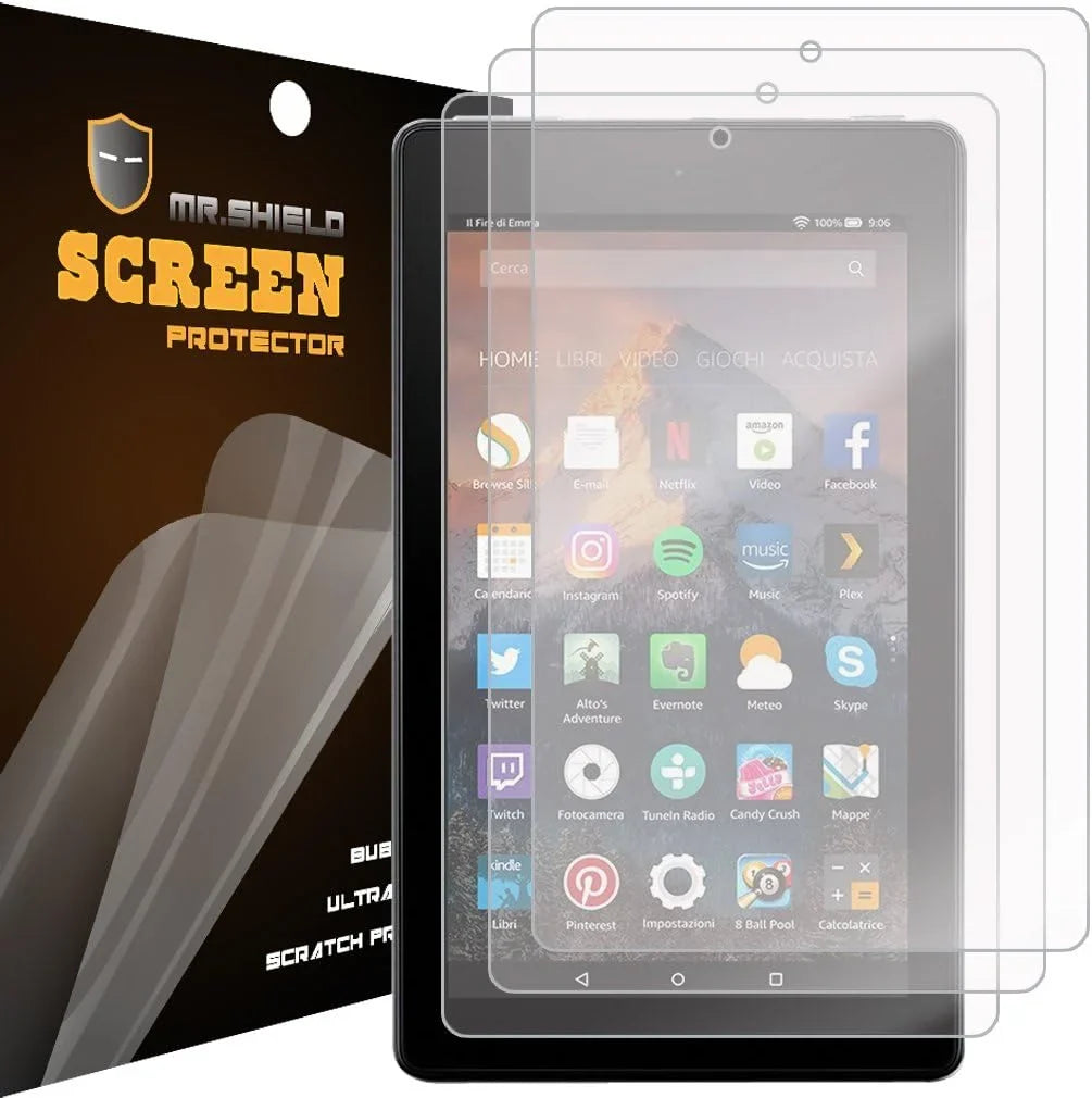 Designed For Fire 7 Tablet with Alexa (7th Generation - 2017 release ) Anti-Glare [Matte] Screen