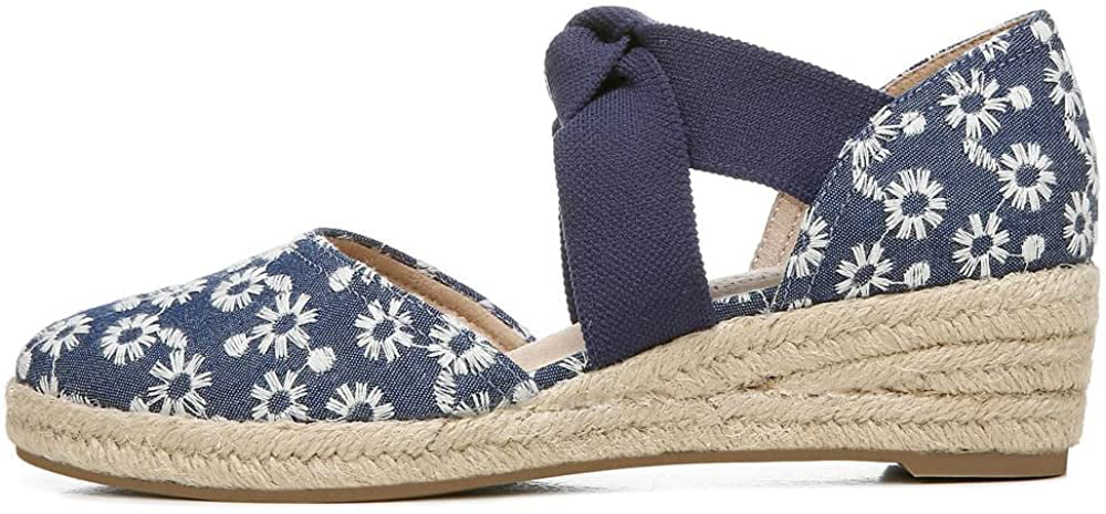 LifeStride Kascade Women's Sandals & Flip Flops Blue/White Size 8.5
