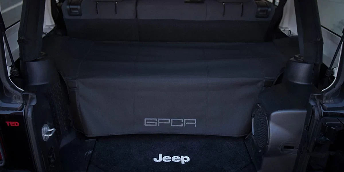 Cargo Cover   for Wrangler  4DR Sport/ Sahara/ Rubicon/ Freedom Unlimited 2007-2018 models ()