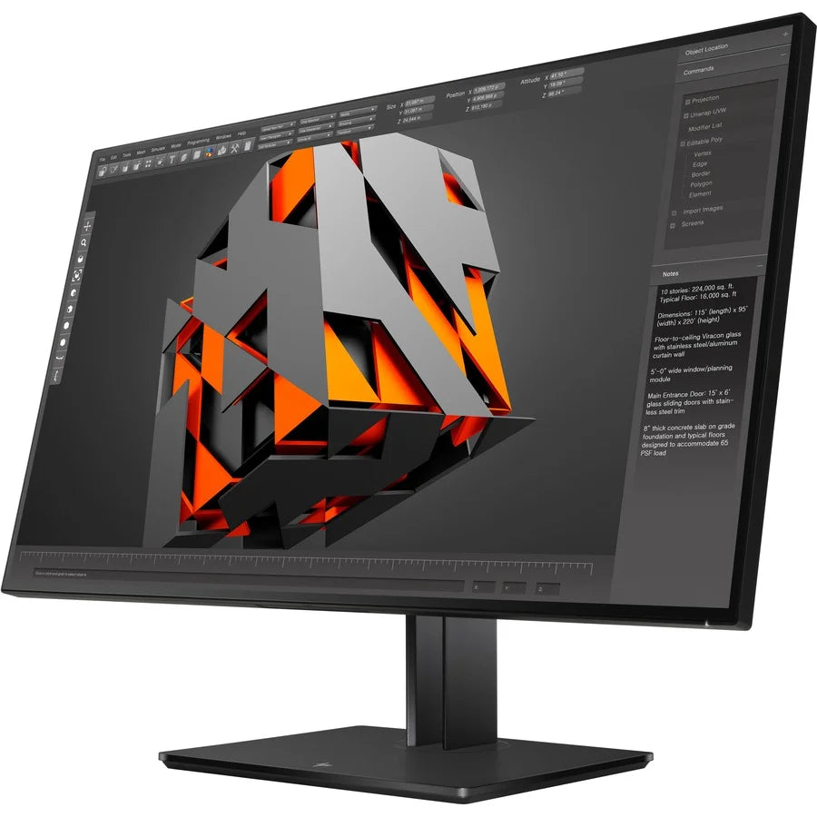 Business  31" Class 4K   Monitor, 16:9, Black