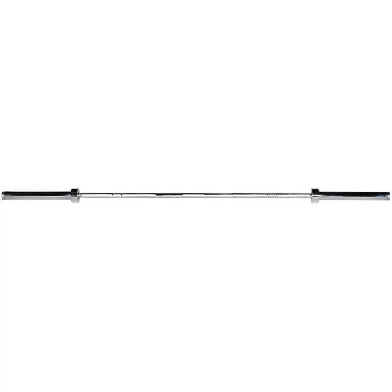 York Barbell  2200 mm Satin Chrome Mens Olympic Training Bar - 20 kg
