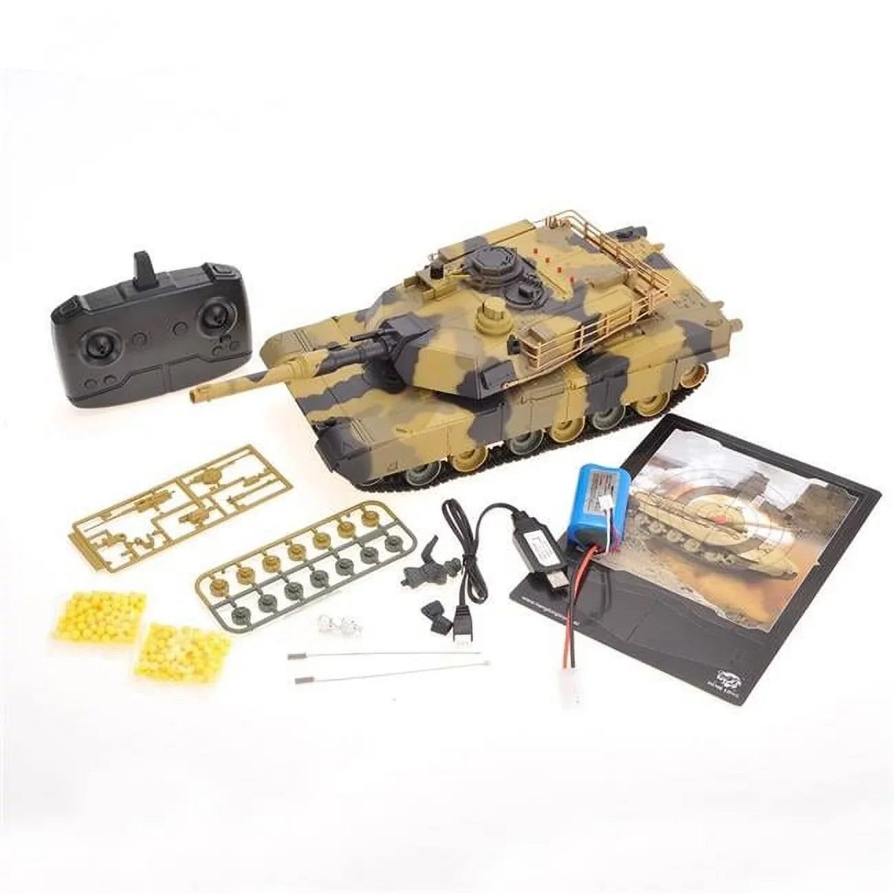 16 in. Remote Control Battle Tank Toy