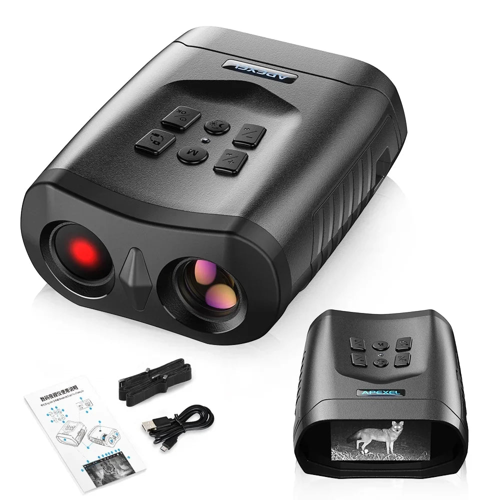 Andoer Night Vision Device,With 3.0inch Lcd 4k Infrared Vision 3.0inch Lcd Screen Vision 300m Day Resolution 4k Video Day Use With 300m Day Use Adben 4k Support 2mp Resolution 2mp Resolution 4k Wenzi