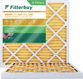 Filterbuy 20x20x2  11 Pleated   Furnace Air Filters (2-Pack)